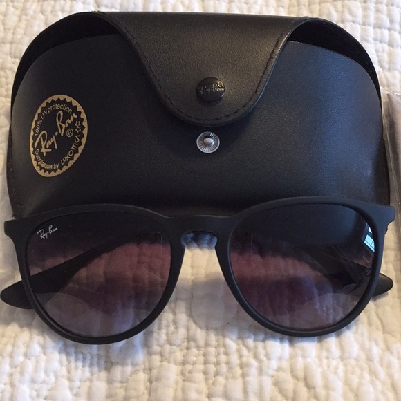 Ray-Ban Accessories - RayBan Erika Sunglasses. NWOT. Black
